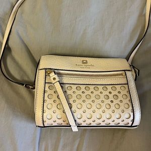 Kate Spade white crossbody bag